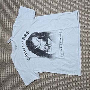 Aaliyah Shirt Princess of R&B 2XL Plus Size Hip Hop Top
